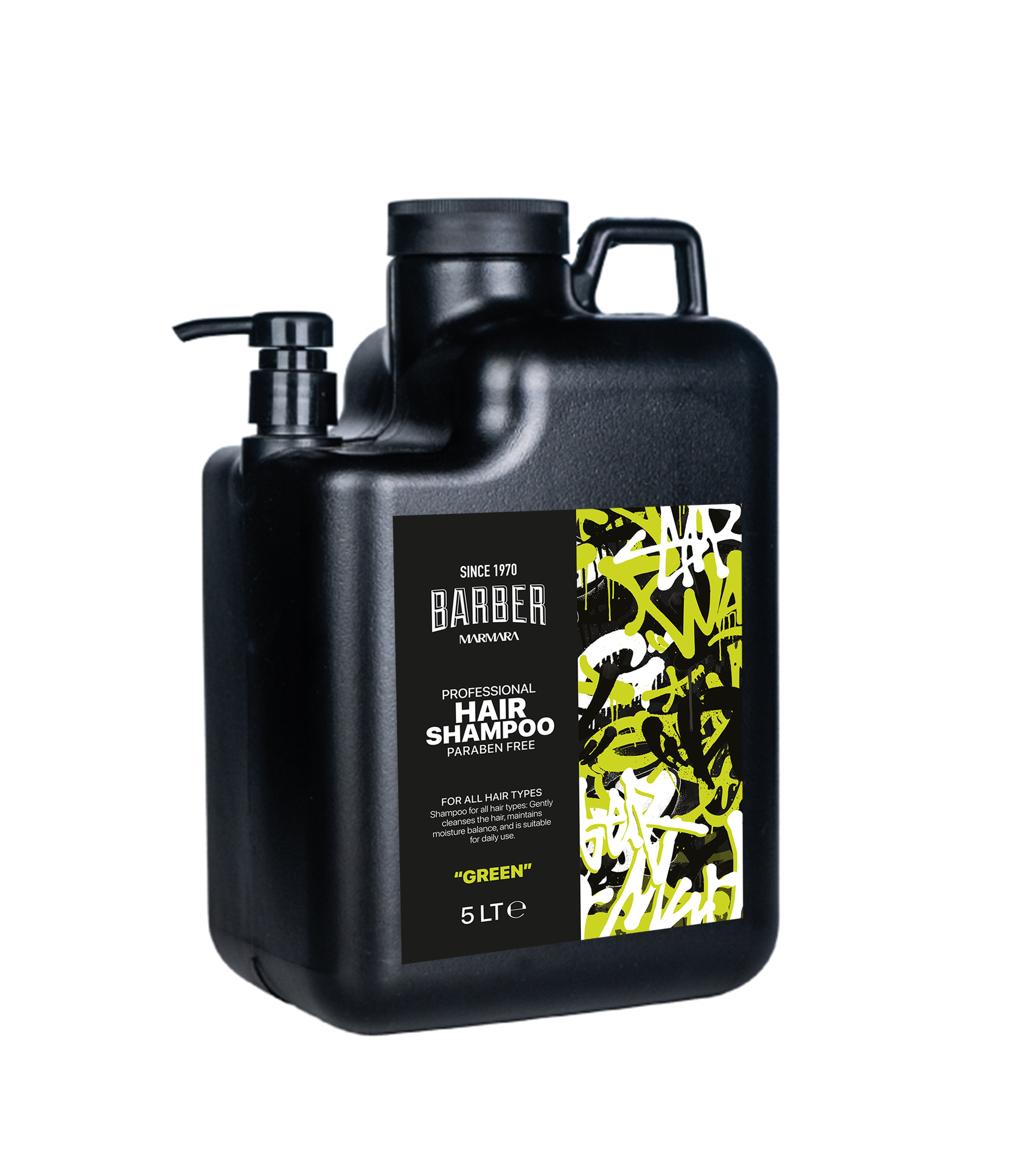 Barber Shampoo Green 5l