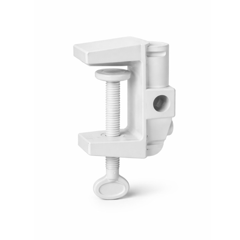 Clip desktop light clamp White