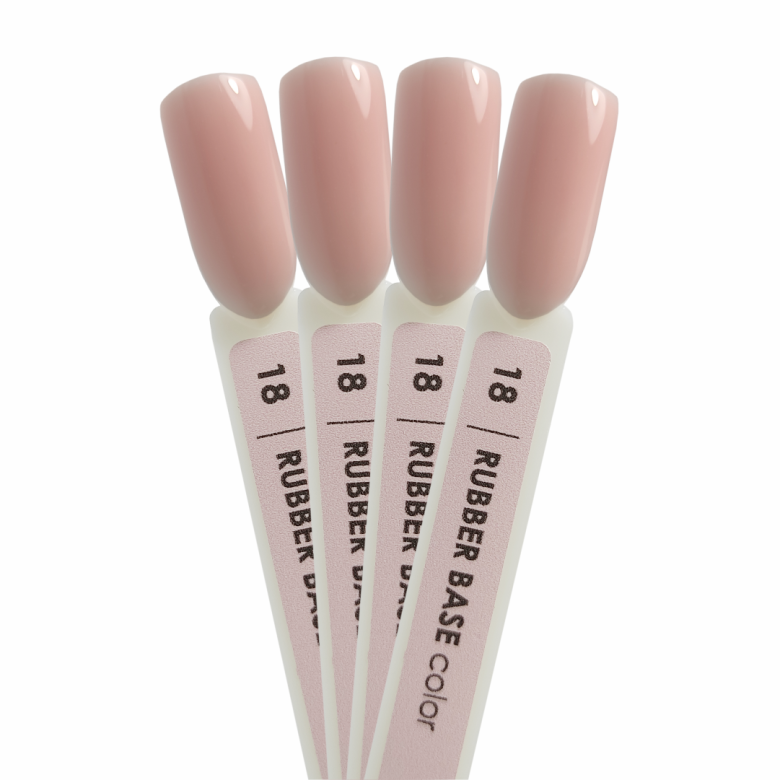18 Color Rubber Base