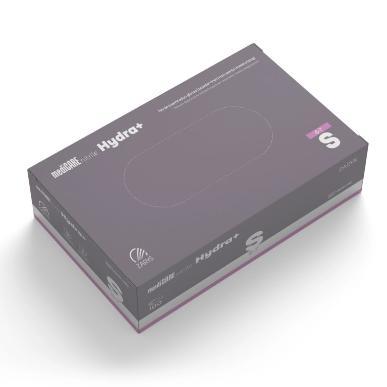 Manusi Nitril Hydra+ , S, 100buc