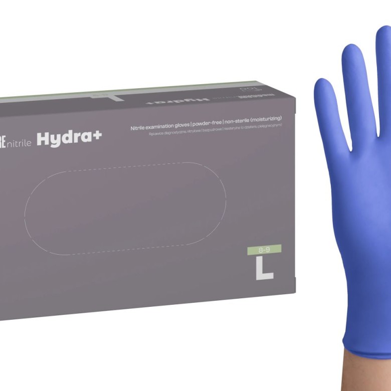 Manusi Nitril Hydra+ ,L , 100buc