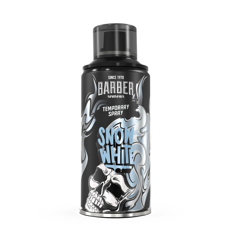 Barber Hair Color Spray 150 ml Snow White