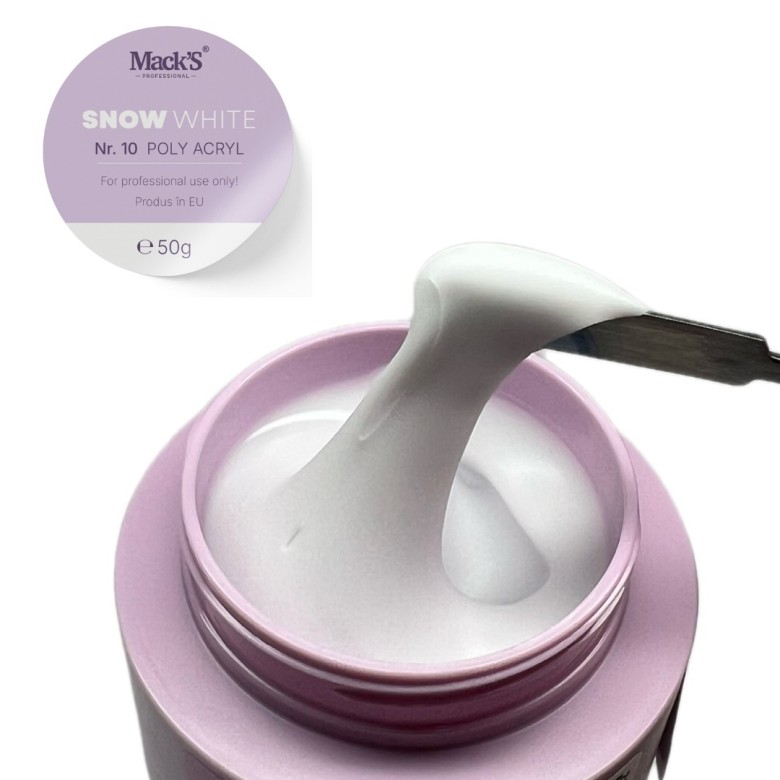 10.Snow White Polyacryl 50g
