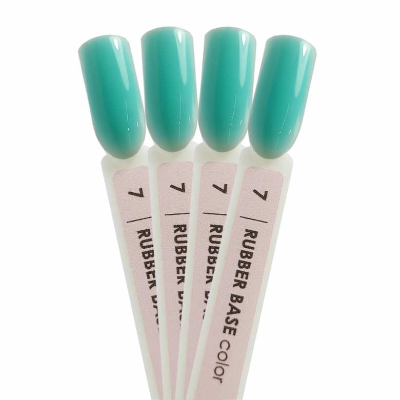 7 Color Rubber Base