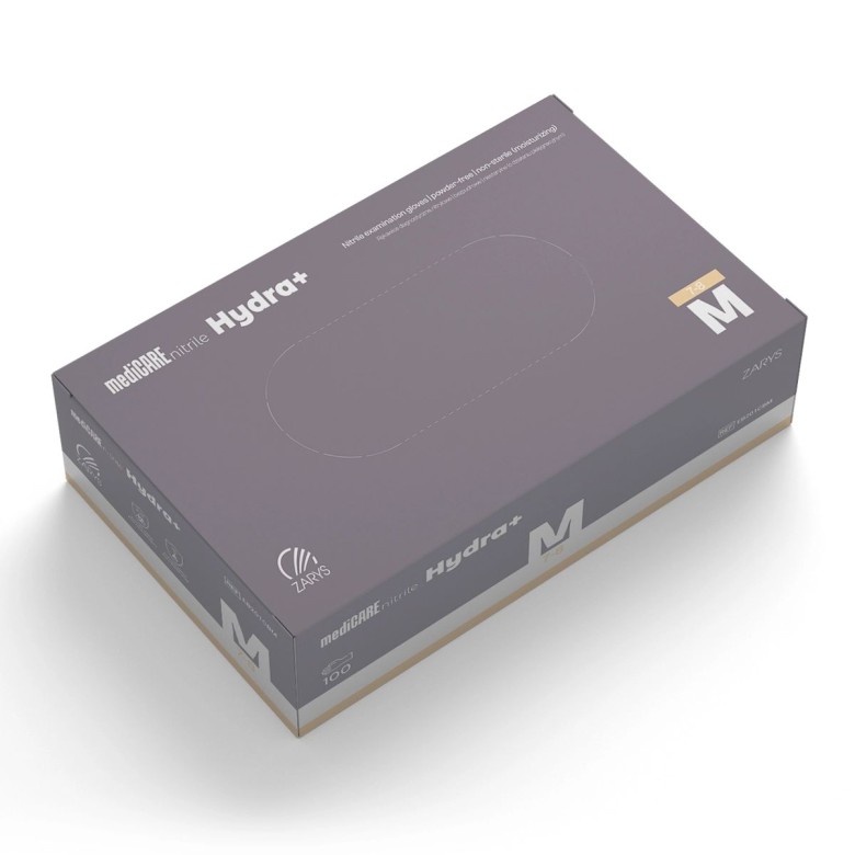 Manusi Nitril Hydra+ ,M , 100buc