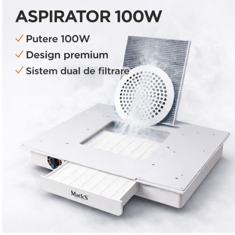 Aspirator Incorporabil White 100W