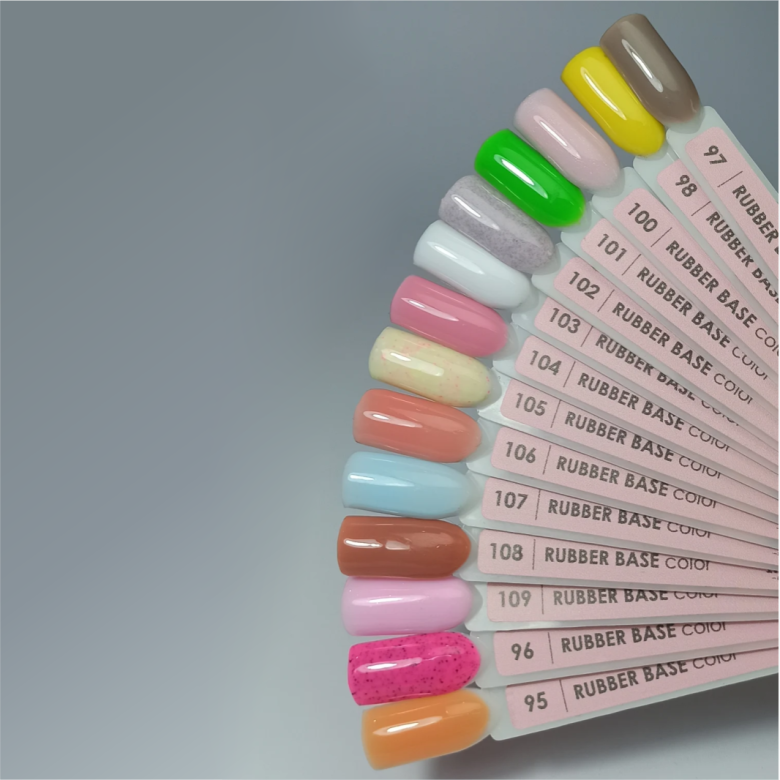 106 Color Rubber Base