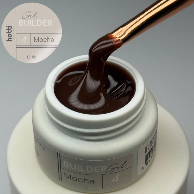 Builder gel Mocha Nr.4/4gr