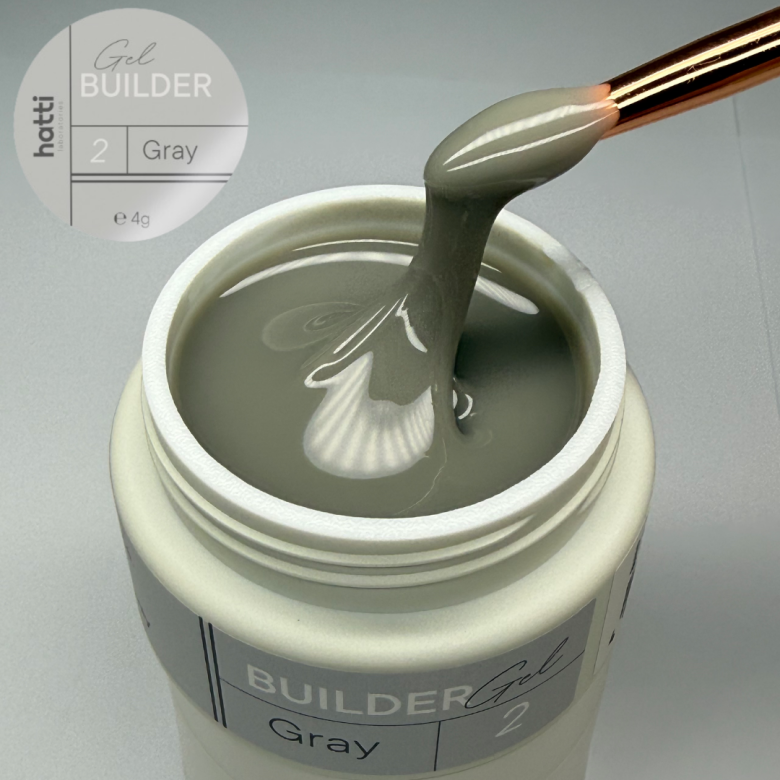 Builder Gel Gray Nr.2/4gr