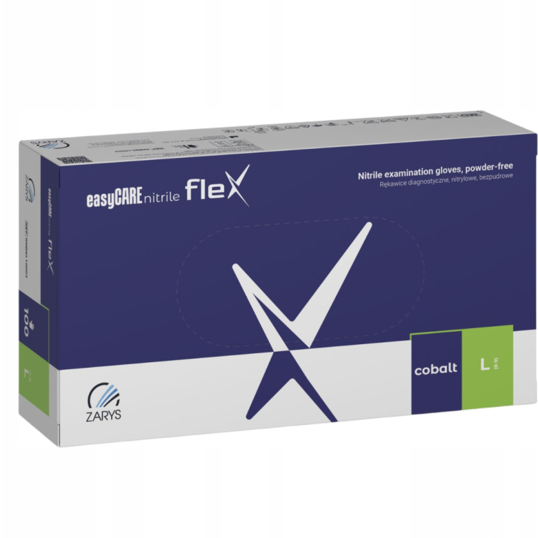Manusi nitril de Zarys Violet,L,100 buc