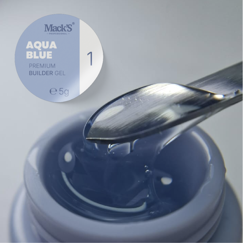 Aqua Blue Nr.1,Premium Builder Gel 5g