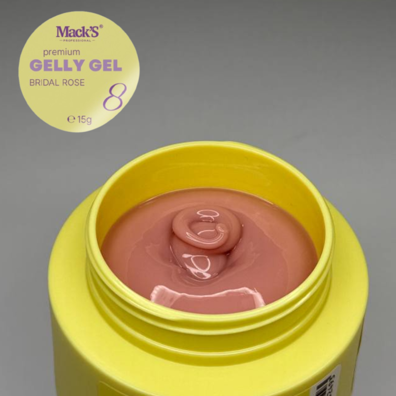 8 Bridal Rose Gelly Gel 15 gr