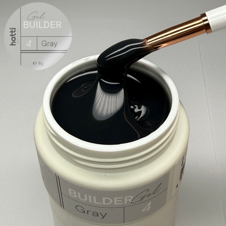 Builder Gel Gray Nr.4/4gr