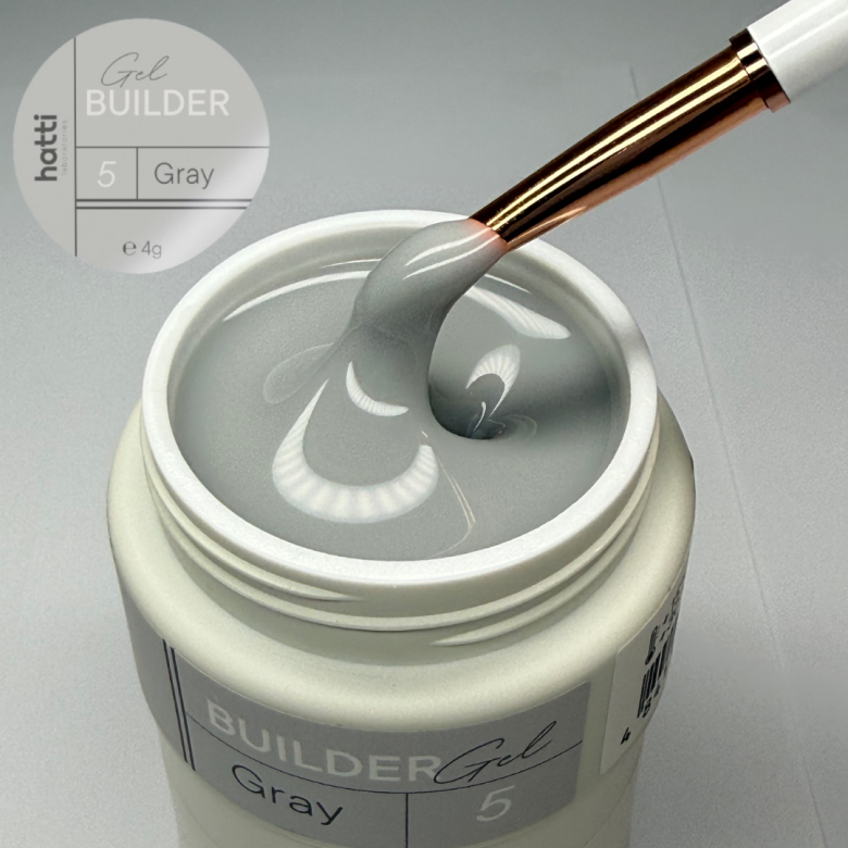 Builder Gel Gray Nr.5/4gr