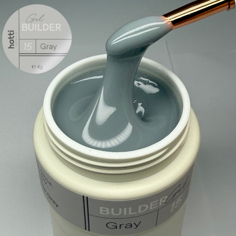 Builder Gel Gray Nr.15/4gr