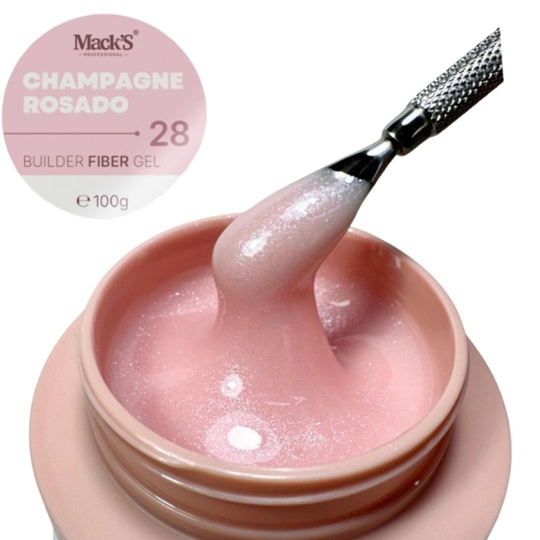 Fiber Champagne Rosado 28 /100g