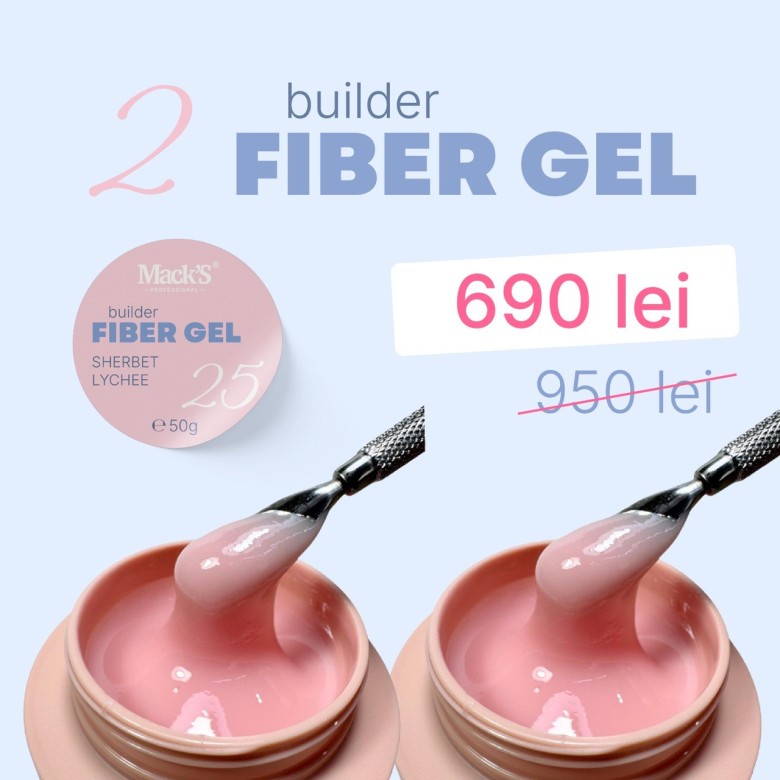 2X Fiber Sherbet Lychee 25 /50g