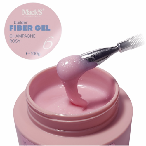 Fiber Champagne Rosy 6/100g