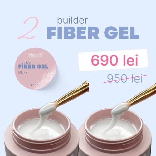 2X Fiber Milky 15/50g