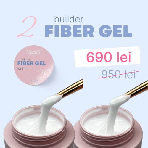 2X Fiber White 29/50g