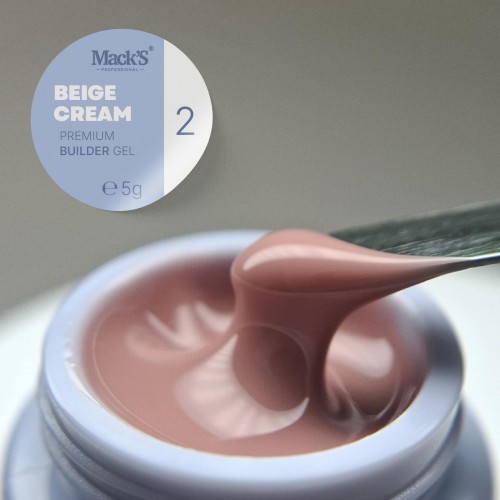 Beige Cream Nr.2,Premium Builder Gel 5g