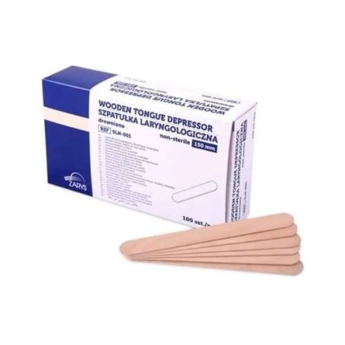 Spatule lemn sterile, 100 bucati