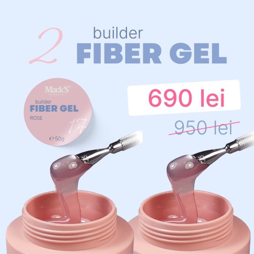 2X Fiber Rose 17/50g