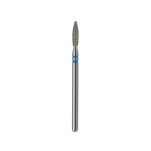 #131 Capat de freza /Flacara varf rotungit/Albastru/25