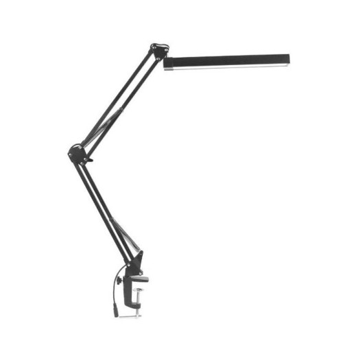 Lampa de masă cu clemă 12w black