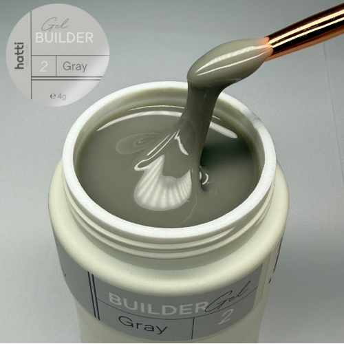 Builder Gel Gray Nr.2/4gr