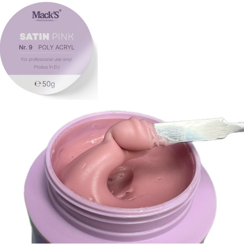 9.Satin Pink Polyacryl 50g