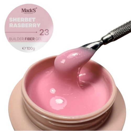 Fiber Sherbet Rasberry 23 /100g