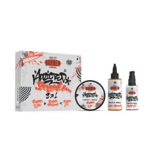 Barber Beard Set Tobacco & Vanilla