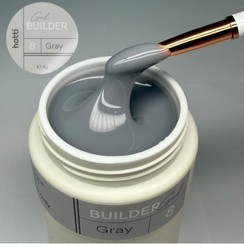 Builder Gel Gray Nr.8/4gr