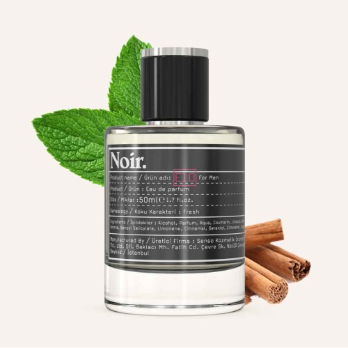 Noir Parfume 50 ml E10 Boxed