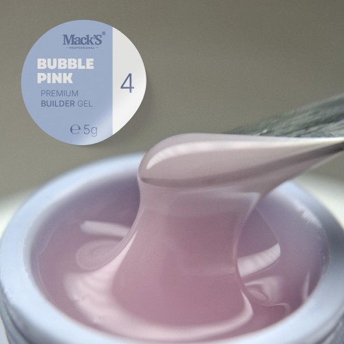 Bubble Pink Nr.4,Premium Builder Gel 5g