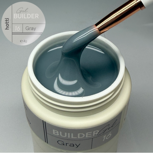 Builder Gel Gray Nr.16/4gr