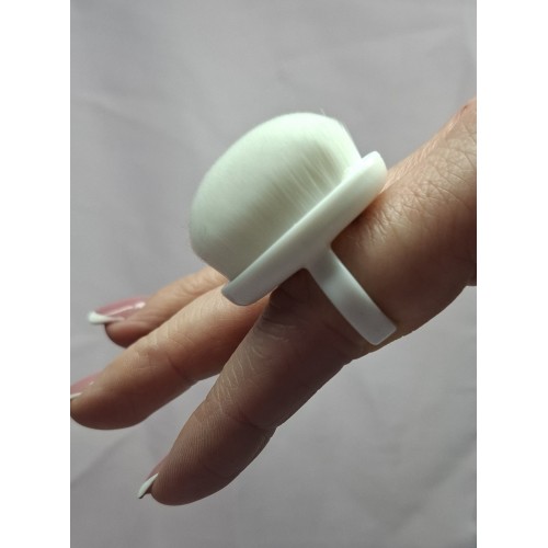 Perie mini praf White