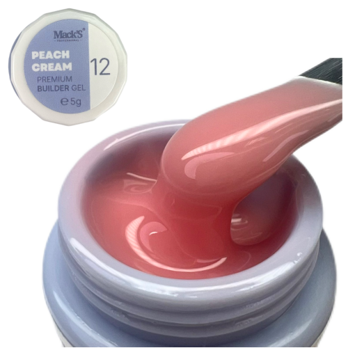 Peach Cream Nr.12,Premium Builder Gel 5g