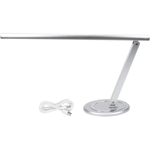 Lampă pentru unghii de masă+încărcare fără fir telefon mobil (White)