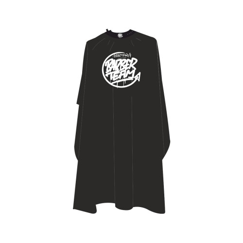 Barber Cape Team Pro Black
