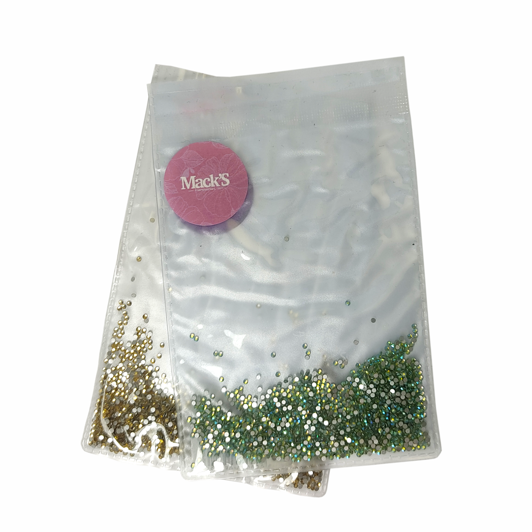 Crystale in plic
