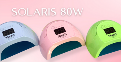 Lampa UV/LED Solaris 80W: Performanță, Durabilitate și Eleganță în Îngrijirea Unghiilor
